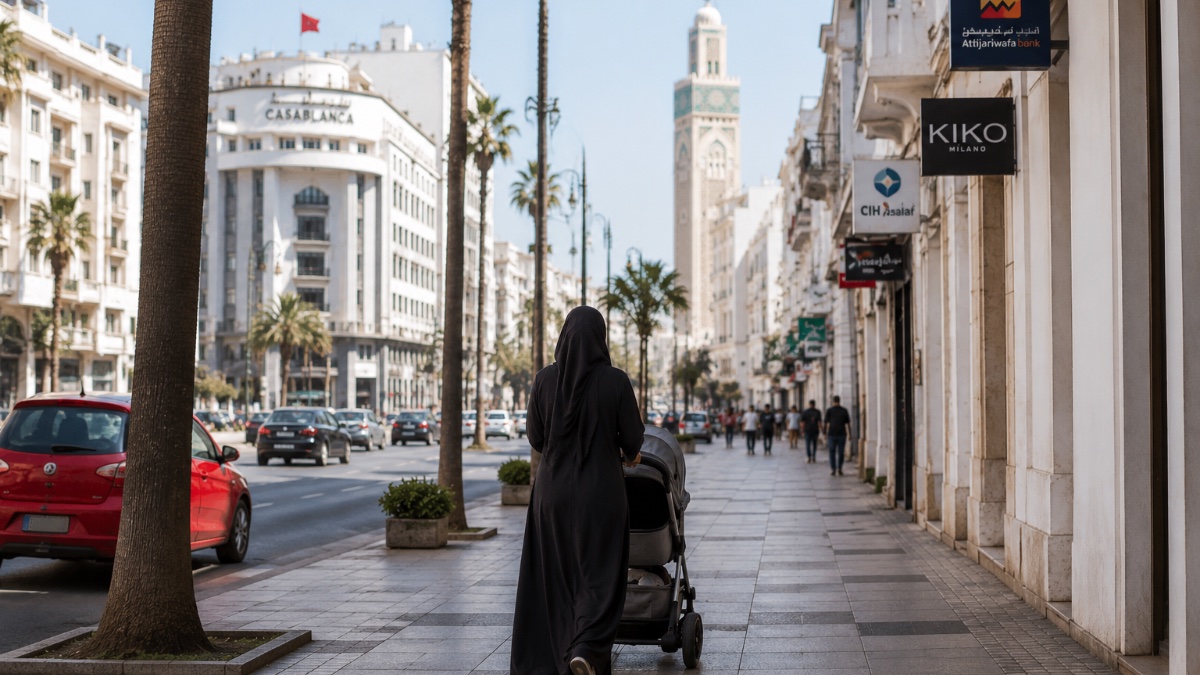 Agression d'une femme dans la rue au Maroc : un passant intervient courageusement